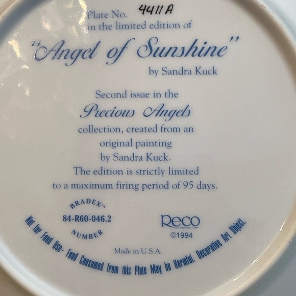 Vintage Collector Plate - Picture 7 of 9